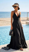 Conjunto Black Poolside Elegance