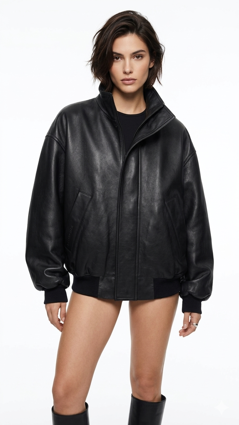 Black Balenciaga blouson BRAND NEW
