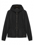 Chubasquero Gucci nylon negro segunda mano talla L