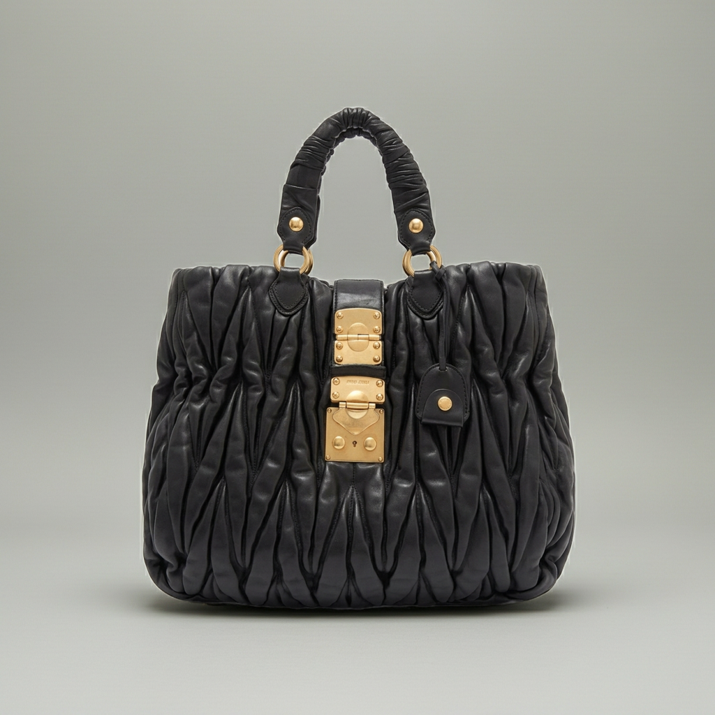 Bolso Matelassé Miu Miu Piel Acolchada – Pre-Loved Buen Estado